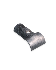 T-pipe clamp half 1 1/4"x1"